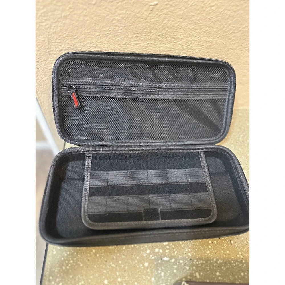 Fosmon Nintendo‎ Switch 2 Case Travel Carrying Protective Hard Shell Black